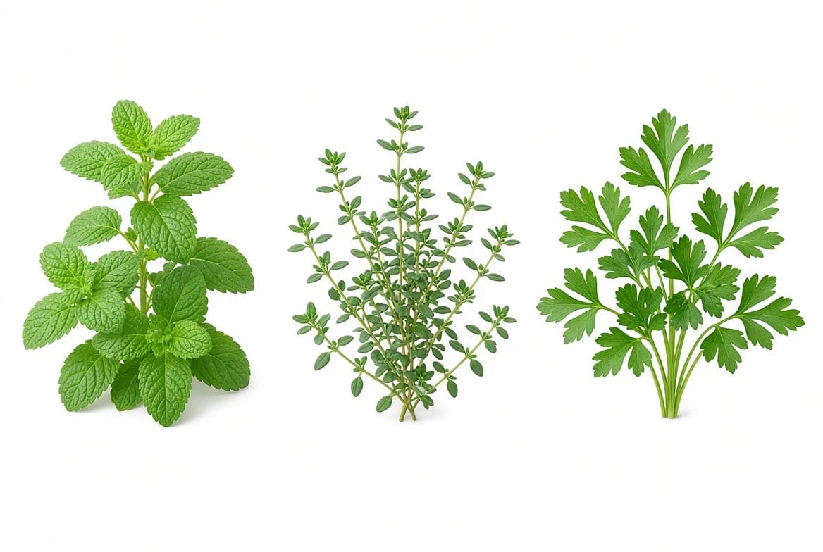 Medicinal herbs (identification picture)
